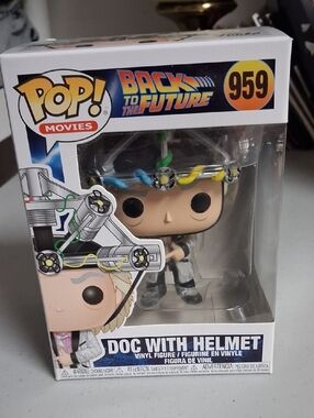 Funko Pop! Movies Back to the Future Doc with Helmet #959